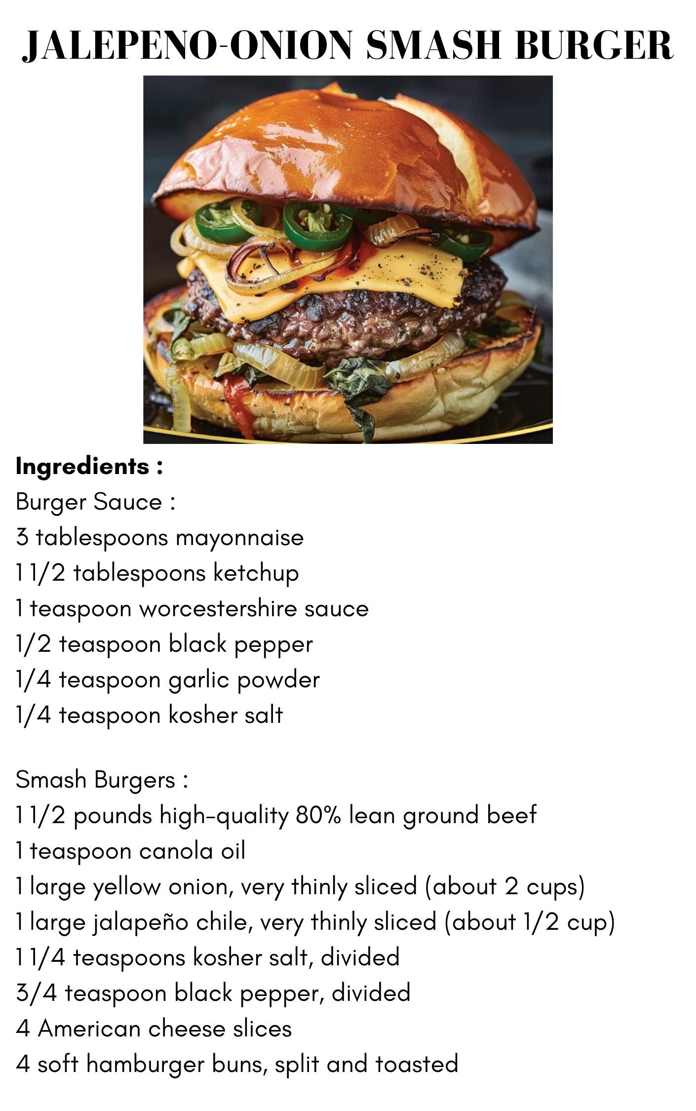 Smash That Burger-10 Easy and Delicious Burger Recipes